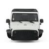 1/10 RC Jeep Wrangler Convertible Hard Shell Kit, for 1/10 RC Crawler TRX4 Axial SCX10 90046 90027 313 Wheelbase Shell Modification Accessories (White) view 3
