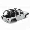 1/10 RC Jeep Wrangler Convertible Hard Shell Kit, for 1/10 RC Crawler TRX4 Axial SCX10 90046 90027 313 Wheelbase Shell Modification Accessories (White) view 4