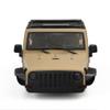 1/10 RC Jeep Wrangler Convertible Hard Shell Kit, for 1/10 RC Crawler TRX4 Axial SCX10 90046 90027 313 Wheelbase Shell Modification Accessories (Khaki) view 3