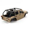 1/10 RC Jeep Wrangler Convertible Hard Shell Kit, for 1/10 RC Crawler TRX4 Axial SCX10 90046 90027 313 Wheelbase Shell Modification Accessories (Khaki) view 4