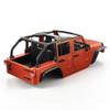 1/10 RC Jeep Wrangler Convertible Hard Shell Kit, for 1/10 RC Crawler TRX4 Axial SCX10 90046 90027 313 Wheelbase Shell Modification Accessories (Orange) view 4
