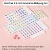 ANABIUP American Mahjong | 166 Premium 1.2-inch Pink Tiles | Complete Mahjong Game Set view 3