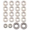 Compatible with Axial for SCX24 90081 AXI00001 AXI00002 1/24 RC Crawler Car Spare Parts Accessories 20Pcs Steel Ball Bearing Set RC Car Accessories view 2