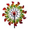 83in Wind Spinners Windspinner Multi-Color Led Lighting Solar Powered Glass Ball Solar Wind Spinners view 1