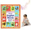 2025 New First English Words Sound Book 470+ Words,21 Themes,English Learning Talking Book for Kids 2-6 Years Old (1) view 1