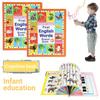 2025 New First English Words Sound Book 470+ Words,21 Themes,English Learning Talking Book for Kids 2-6 Years Old (1) view 4