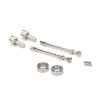 #45 Steel Front Portal CVD Drive Shaft axle with Ball Bearing for RCA-WD Front Portal axle for Axial 1-24 SCX24 Crawlers Part view 1