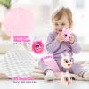 ZOOJOY 6 Pcs Plush Bouncy Balls for Kids, 3-Inch Soft Sensory Toys with Unicorn, Bunny, Monster, Dinosaur & Shark, High Bounce Foam Balls Gift for Boys & Girls 6 Months+, Indoor & Outdoor Play view 3