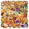 100 Chinese Breakfast Stickers Refrigerator Decorative Food Decals view 2