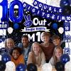 10th Birthday Decorations for Boys Girls, Blue Black Out Single Digits I'm 10 Birthday Party Decorations, Double Digits I'm 10 Banner, Foil Balloons 10, Banner, Balloons, Hanging Swirl, Birthday Card view 3