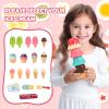 KOALA DIARY Icecream Cart for Kids,30 Pcs Pretend Play Food Truck, Fort Building STEM Toys Kit ,Ice Cream Shop,Grocery Store Pretend Play,Kids Toys for Girls & Boys(Ages 3+) view 3