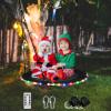 40 Inch Tree Swing with LED Light for Kids, 900lbs Flying Saucer Swing, with Adjustable Hanging Straps, for Indoor and Outdoor, Great Gifts for Kids (40INCH) view 2
