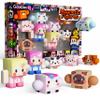 GobiDex 8PCS Magnetic Figures Playset Rotatable Animal & Character Toys for Kids, Toddlers Sensory Pretend Play Travel Toys Compatible with Magnet Blocks view 1