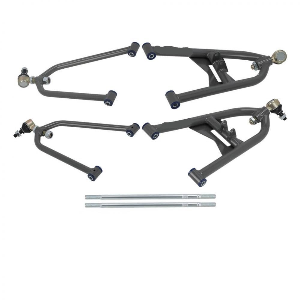 Adjustable A-Arms Front Upper and Lower +2 +0 Compatible with TRX 400EX Trx400 TRX 400ex