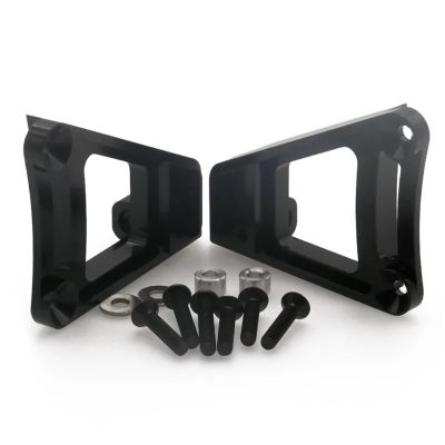 2 pcs/Set Alloy Front Shock Tower for rc Hobby Model car 1:10 for HPI for Ven-ture FJ for Cru-iser for Crawler Upgraded Parts(Black)