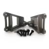 2 pcs/Set Alloy Front Shock Tower for rc Hobby Model car 1:10 for HPI for Ven-ture FJ for Cru-iser for Crawler Upgraded Parts(Black) view 4