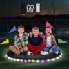 48 Inch Tree Swing with LED Light for Kids, 900lbs Flying Saucer Swing, with Adjustable Hanging Straps, for Indoor and Outdoor, Great Gifts for Kids (48INCH) view 1