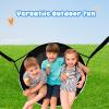 48 Inch Tree Swing with LED Light for Kids, 900lbs Flying Saucer Swing, with Adjustable Hanging Straps, for Indoor and Outdoor, Great Gifts for Kids (48INCH) view 3