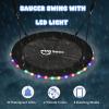 48 Inch Tree Swing with LED Light for Kids, 900lbs Flying Saucer Swing, with Adjustable Hanging Straps, for Indoor and Outdoor, Great Gifts for Kids (48INCH) view 4
