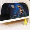 CRAWLBO Kids Bed Tent Twin Beds - Zoos and Cars Wonder Play Tents Boys Girls Ventilated Indoor Play Tent Children Promotes Independent Play, Stimulates Imagination Set-Up Playhouse (Dinosaur) view 1