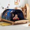 CRAWLBO Kids Bed Tent Twin Beds - Zoos and Cars Wonder Play Tents Boys Girls Ventilated Indoor Play Tent Children Promotes Independent Play, Stimulates Imagination Set-Up Playhouse (Dinosaur) view 3