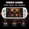 Trimui Smart Pro Retro Video Gaming Console 128GB, Portable Handheld Game Console with Built in 13000+ Retro Games 26 Emulators, Linux Game System, 4.96 Inch IPS Screen, 3D RGB Light Joystick (Black) view 2
