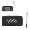 for R36H Silicone Protective Case, Compatible with R36 H Handheld Game Console Accessories, Anti-Scratch Washable Soft Sleeve Cover with Lanyard Black view 1