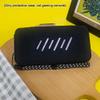 for R36H Silicone Protective Case, Compatible with R36 H Handheld Game Console Accessories, Anti-Scratch Washable Soft Sleeve Cover with Lanyard Black view 4