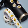 1000Pcs Bee Stickers Roll, 2 Rolls 20 Styles Self-Adhesive Stickers for Kids - Waterproof for Classroom Rewards, Birthday Party Favors, Scrapbooking & Water Bottle Decals (Bumble Bee Theme) view 4
