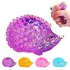1Pcs Hedgehog Sugar Squishy Stress Balls, Kawaii Hedgehog Sugar Ball Squishy Toys for Kids Adults, Sensory Squeeze Fidget Toys for Easter Basket Stuffers,, Goodie Bag Stuffers view 1