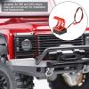 EVTSCAN RC Motor Heat Sink Upgrade Accessory High Performance Cooling Aluminum Alloy with JST Plug for 380 390 Motor 1/16 RC Car Boat Model (Red) view 2