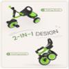 besrey Kids Tricycles Age 18 Month to 5 Years, Toddler Tricycle Kids Trikes Tricycle, Gift Toddler Tricycles for 2-5 Year Olds, Gift & Toys for Boy & Girl, Trikes for Toddlers, Grass Green view 2