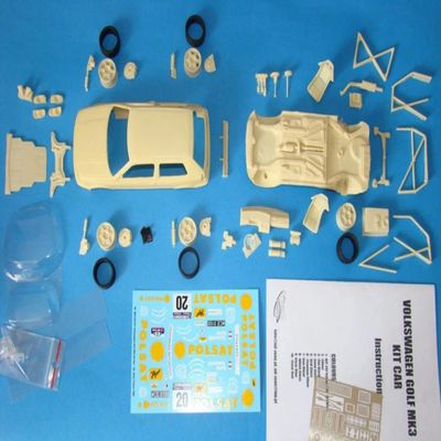 Mf-Zone KIT247 1/24 Resin kit V W Golf MK3 Kit Car Kuchar 56 Rally Poland 1999