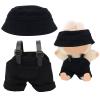 15-17cm Dolls Clothes with Adjustable Belt& Cute Hat, Summer Overalls Clothing Set for 17 CM Doll, Cute Fashion for Outfit Dolls Daily Wear view 1