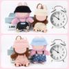 15-17cm Dolls Clothes with Adjustable Belt& Cute Hat, Summer Overalls Clothing Set for 17 CM Doll, Cute Fashion for Outfit Dolls Daily Wear view 3