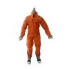 1/12 Action Figure Clothes,Jumpsuit for 6 inch Male Action Figures,6 inch Miniature Clothing (Red-Orange) view 1