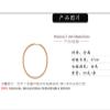 ZYIBPMSJKQCFK Retro Metal Chain Women'S Short Necklace Accessories,golden,47cm view 3