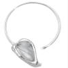 ZYIBPMSJKQCFK Bohemian Poplar Leaf Metal Vintage Necklace For Women,golden,44cm view 2