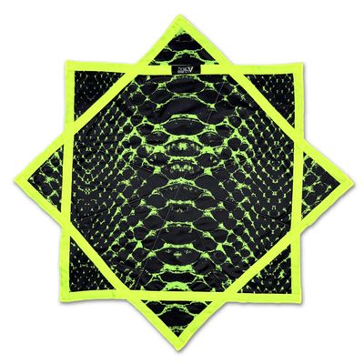 First Earth Flow Star - Dapo Star - Flow Toy (Neon Serpent, 24" - Small)