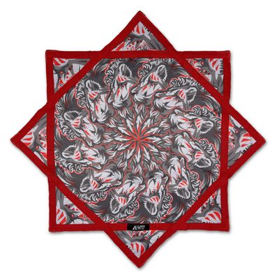 First Earth Beginner Flow Star - Dapo Star - Flow Toy (Lion Totem, 27" - Regular)