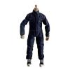1/12 Action Figure Clothes,Jumpsuit for 6 inch Male Action Figures,6 inch Miniature Clothing (Navy Blue) view 1