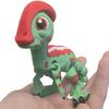 Adorable Articulated Parasaurolophus  Poseable Dinosaur Figurine with Movable Limbs for Teens & Adults  3D Printed in Canada view 2
