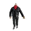 1/12 Action Figure Clothes,Leather Jacket and Pant Set for 6 inch Male Action Figures,1:12 sacle Miniature Doll Clothing (Leather Jacket and Pant) view 2
