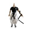 1/12 Action Figure Clothes,Tight T and Pants Set for 6" Male Action Figure,fits Well for 1/12 Scale Figures,Only Clothing Suit. (Black T and Grey Pant) view 1