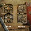 7 in 1 Metal DND Dice Set Spinner dice subitable for Dungeons & Dragons in Magnetic Iron BoxGold view 2