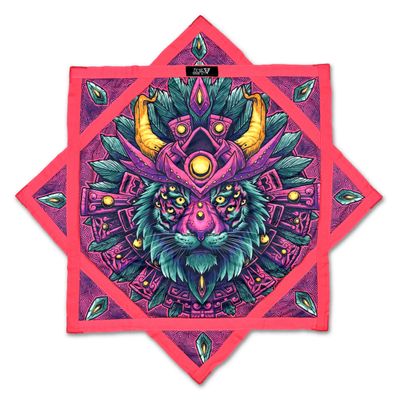 First Earth Flow Star - Dapo Star - Flow Toy PsyTiger (UV), 27" - Regular