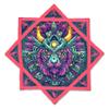 First Earth Flow Star - Dapo Star - Flow Toy PsyTiger (UV), 27" - Regular view 2