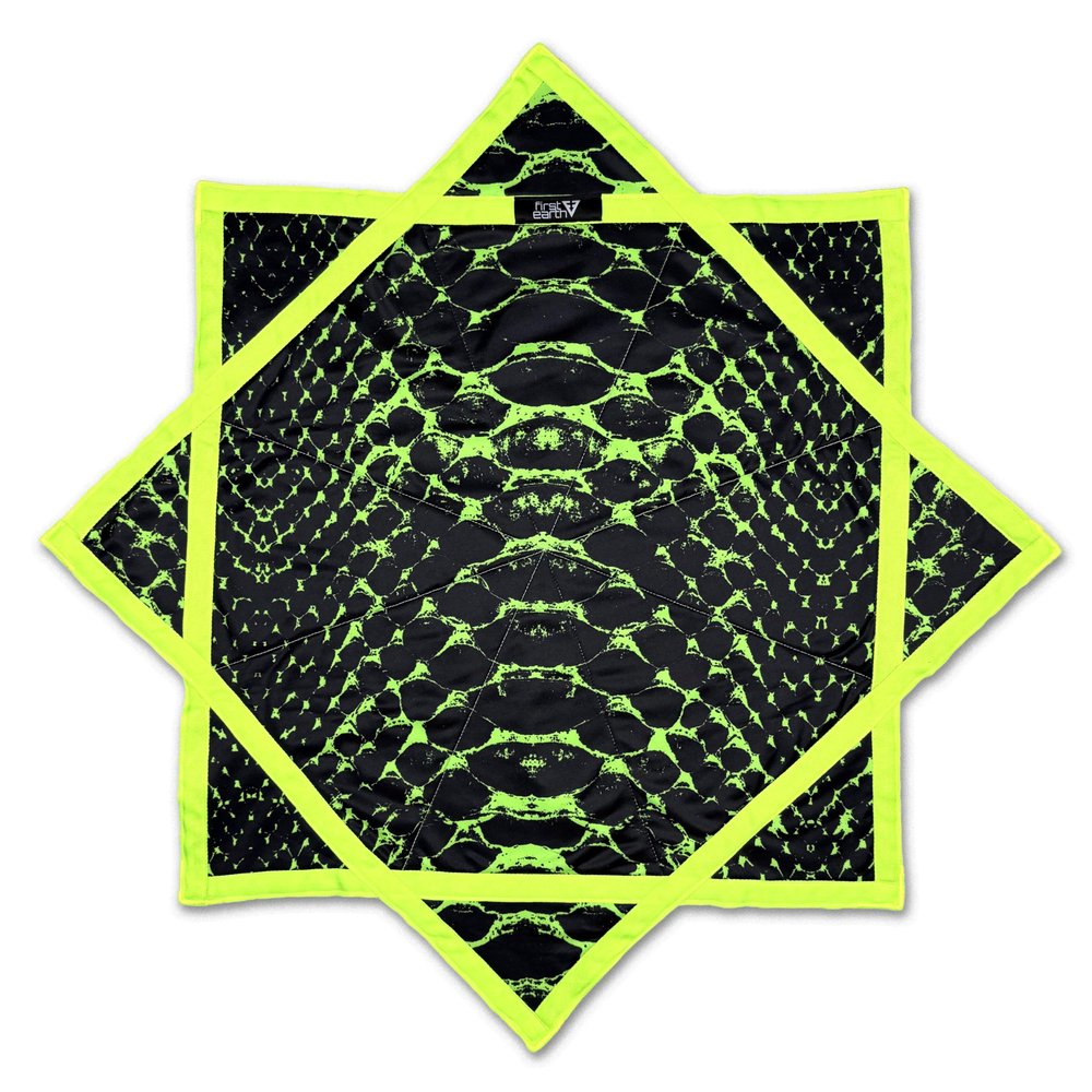 First Earth Flow Star - Dapo Star - Flow Toy (Neon Serpent, 27" - Regular)
