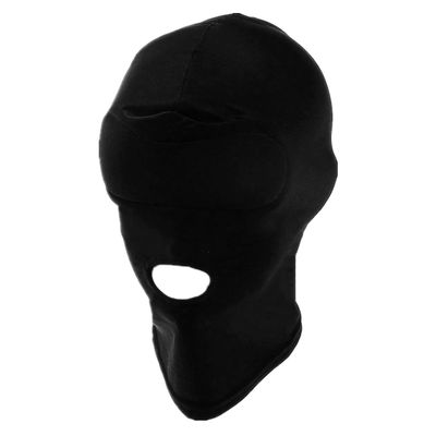 AVMBC Full Cover Zentai Hood Mask Open Mouth Hole Comfortable Elastic Face Mask Eye Thick Sponge Cushion for Halloween Cosplay Costume