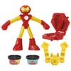 Play-Doh Marvel Iron Man Blast Launcher with Bendy Action Figure, Arts & Crafts Toys for Kids 4 Years & Up view 1